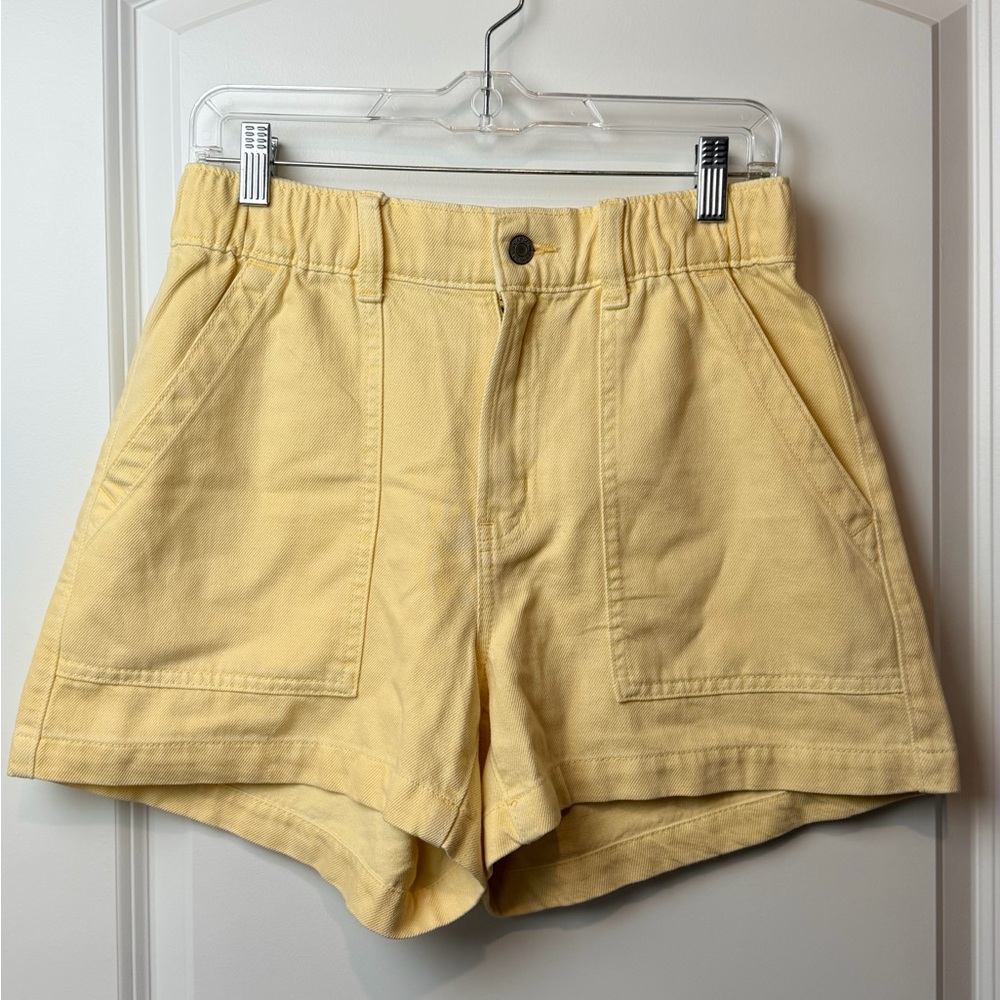 GAP High Waist Yellow Women’s Shorts